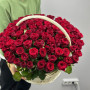 101 красная роза в корзине фото 3