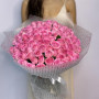 101 розовая роза (Кения) фото 4