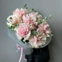 Букет из 7 розовых французских роз — вид 4